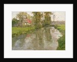 River Landscape, c.1897 by Fritz Thaulow
