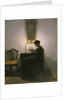 Woman rseading by Candlelight, 1908 by Peter Vilhelm Ilsted