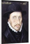 Portrait of John Jewell Fellow of Corpus Christi College, Oxford and Bishop of Salisbury by English School