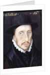 Portrait of John Jewell Fellow of Corpus Christi College, Oxford and Bishop of Salisbury by English School