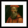 Portrait of Cardinal Reginald Pole Archbishop of Canterbury by English School