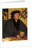 Portrait of Nicholas Kratzer Fellow of Corpus Christi College and later Astronomer Royal to King Henry VIII by Hans (after) Holbein the Younger
