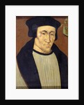 Portrait of Richard Foxe or Fox Bishop of Winchester, Lord Privy Seal to Henry VII and Henry VIII and founder of Corpus Christi College, Oxford by English School