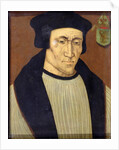 Portrait of Richard Foxe or Fox Bishop of Winchester, Lord Privy Seal to Henry VII and Henry VIII and founder of Corpus Christi College, Oxford by English School