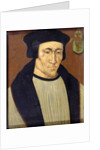 Portrait of Richard Foxe or Fox Bishop of Winchester, Lord Privy Seal to Henry VII and Henry VIII and founder of Corpus Christi College, Oxford by English School