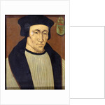 Portrait of Richard Foxe or Fox Bishop of Winchester, Lord Privy Seal to Henry VII and Henry VIII and founder of Corpus Christi College, Oxford by English School