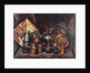 Still life with Samovar, 1920 by Ilya Ivanovich Mashkov