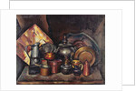 Still life with Samovar, 1920 by Ilya Ivanovich Mashkov