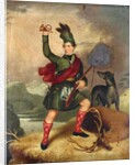 Highland Hunter with Dog and Dead Deer, c.1850 by Unknown Artist