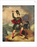 Highland Hunter with Dog and Dead Deer, c.1850 by Unknown Artist