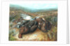 Dead Grouse in Landscape by Unknown Artist