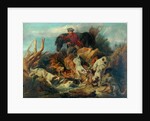 Hunting Scene by Unknown Artist