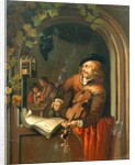 The Violin Player by Unknown Artist