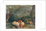 Dogs and Pheasant, 1840 by Richard Ansdell