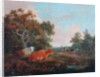 Landscape with Cattle by William Collins