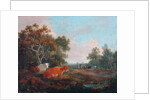 Landscape with Cattle by William Collins