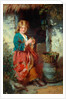 Woman At A Cottage Door, 1851-93 by Thomas Faed