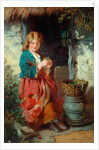 Woman At A Cottage Door, 1851-93 by Thomas Faed