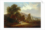 Shibden Valley, With Scout Hall by Walter Heath