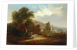 Shibden Valley, With Scout Hall by Walter Heath