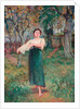 The Laundry Maid, 1883 by Howard Helmick