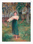 The Laundry Maid, 1883 by Howard Helmick
