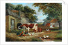 Farmyard, 1856 by John Frederick Senior Herring