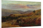 Burnley Valley from Crofts Stone, 1870 by John Holland