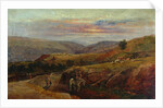 Burnley Valley from Crofts Stone, 1870 by John Holland