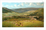 Mytholmroyd & Cragg Vale From Ewood Hall, 1869 by John Holland