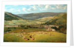 Mytholmroyd & Cragg Vale From Ewood Hall, 1869 by John Holland