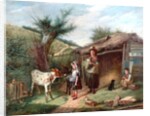 The Pets, 1838 by Charles Hunt