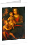 The Holy Family And St John, 1501 by Italian School