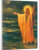 Christ Walking On The Water by Phillip Richard Morris