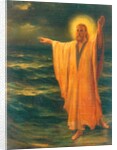 Christ Walking On The Water by Phillip Richard Morris