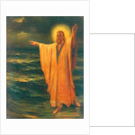Christ Walking On The Water by Phillip Richard Morris