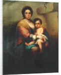 Virgin and child, 18th century by Bartolome Esteban Murillo