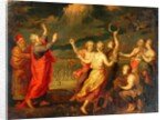 The Israelites Rejoicing After Crossing The Red Sea by Nicolas Poussin