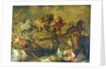 Battle of The Amazons by Peter Paul Rubens