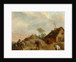 Men Playing At Bowls by David the Younger (attr. to) Teniers