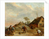 Men Playing At Bowls by David the Younger (attr. to) Teniers