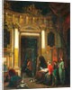 Interior With Figures by Herman Frederik Carel Tenkate
