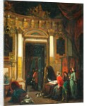 Interior With Figures by Herman Frederik Carel Tenkate