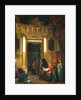 Interior With Figures by Herman Frederik Carel Tenkate