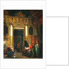Interior With Figures by Herman Frederik Carel Tenkate