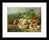 Still Life With Mushrooms Etc., 1859 by Unknown Artist
