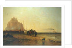 Evening off St Michael's Mount, 1855 by James Webb