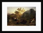 Harvest in the Vineyard, 1859 by Samuel Palmer
