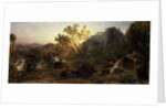 Harvest in the Vineyard, 1859 by Samuel Palmer