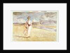 Woman Walking on the Sand by Henry Tonks